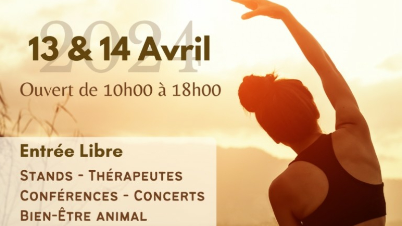 Salon du bien-être de Samatan samedi 13 et dimanche 14 avril