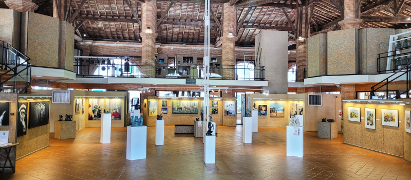 Exposition au Musée Campanaire : " 4 Regards sur l'Art " une promenade picturale nous entraînant sur le chemin des toiles !