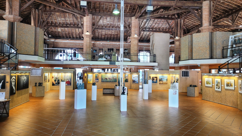 Exposition au Musée Campanaire : " 4 Regards sur l'Art " une promenade picturale nous entraînant sur le chemin des toiles !