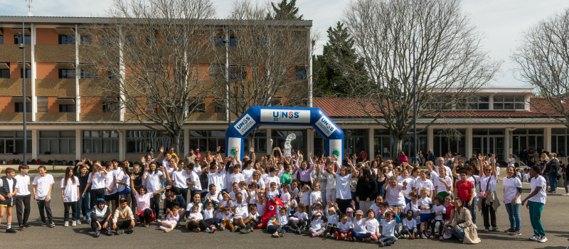Une belle matinée de sport scolaire autour de l'Olympisme