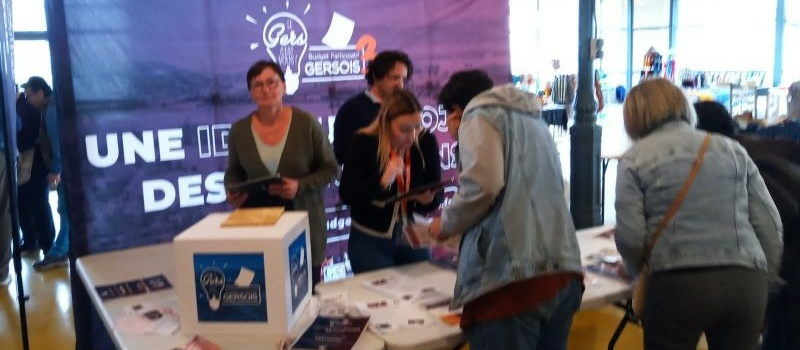 Mirande accueillait l’urne du budget participatif gersois