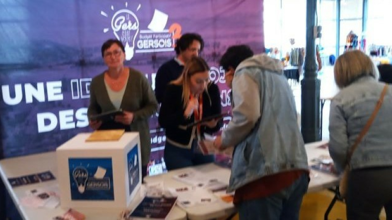Mirande accueillait l’urne du budget participatif gersois