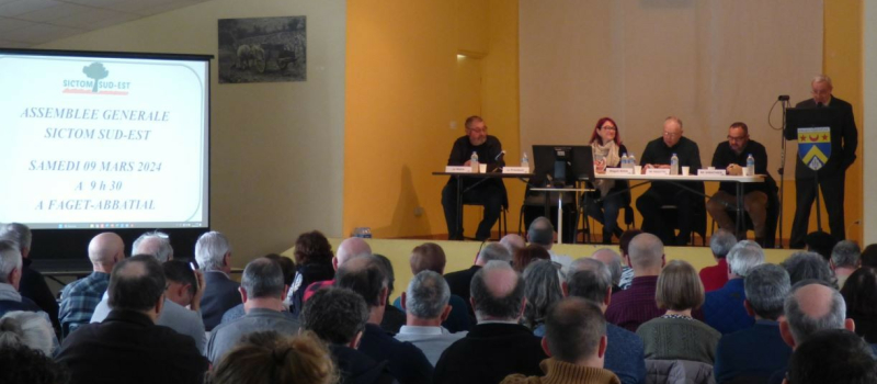 Le Sictom Sud-Est a tenu son assemblée générale