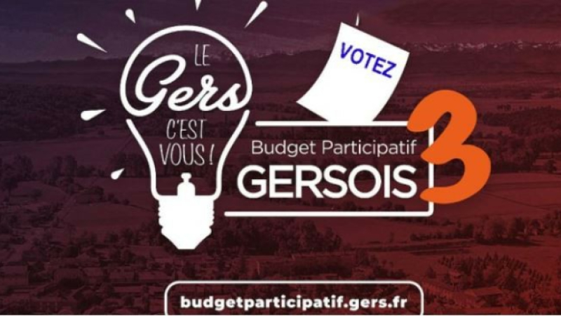 Budget Participatif Gersois: plus de 30000 votes et 10000 votants au 16 avril!