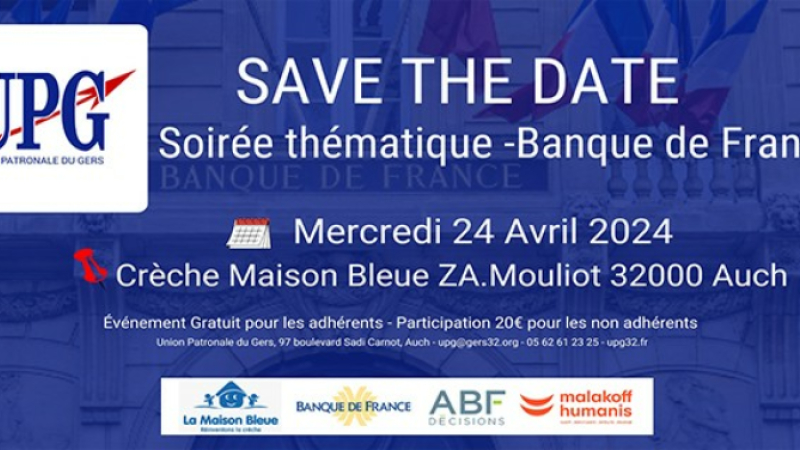 Prochaine soirée thématique de l'UPG