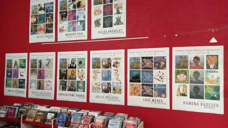 Le salon du livre jeunesse c'est samedi prochain