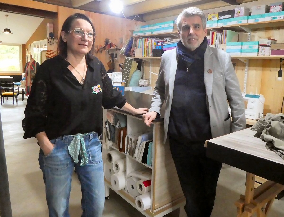 Sandrine Datas et Philippe Archer