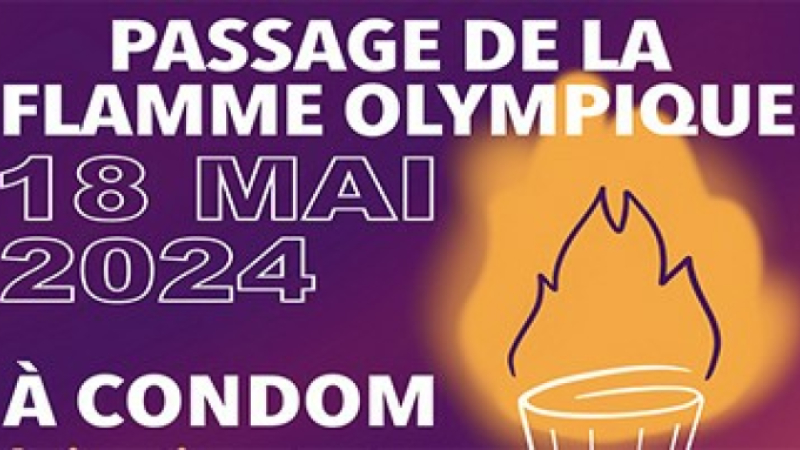 les animations pour le passage de la flamme