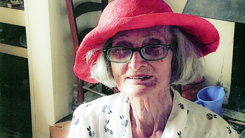 Hommage à Charlotte Vaisse-Dupuy, qui créa l'association "Les Amis du Vieux Biran" décédée le 14 avril