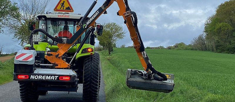 La campagne de fauchage a débuté sur les routes départementales