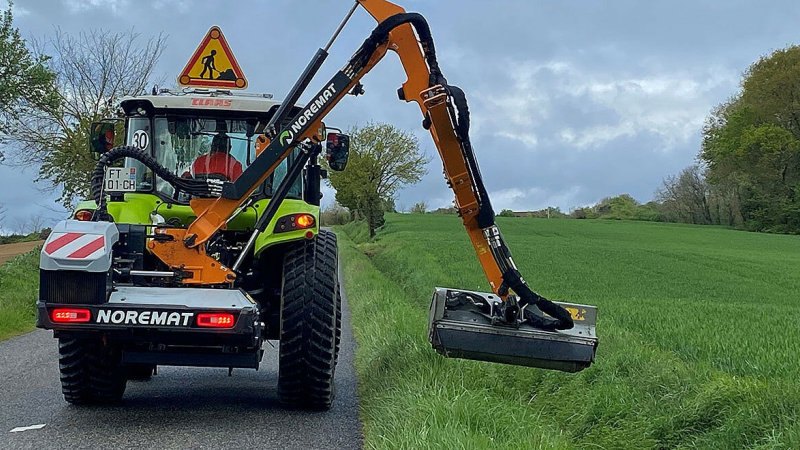 La campagne de fauchage a débuté sur les routes départementales