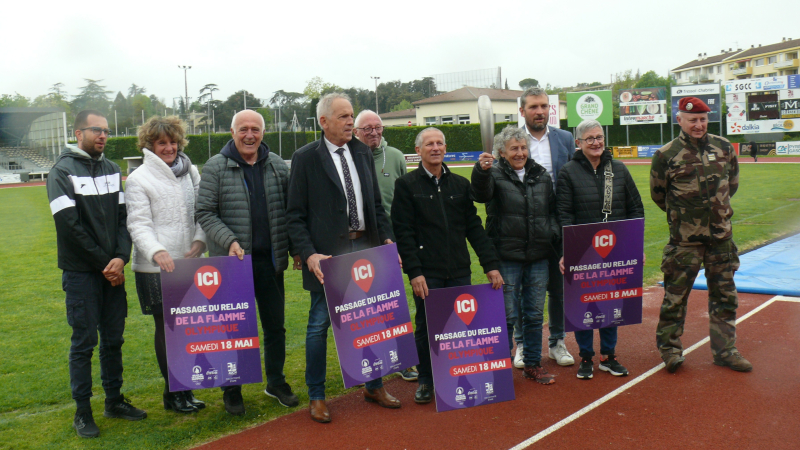 Le 18 mai, Auch va s'enflammer pour la venue de la flamme olympique