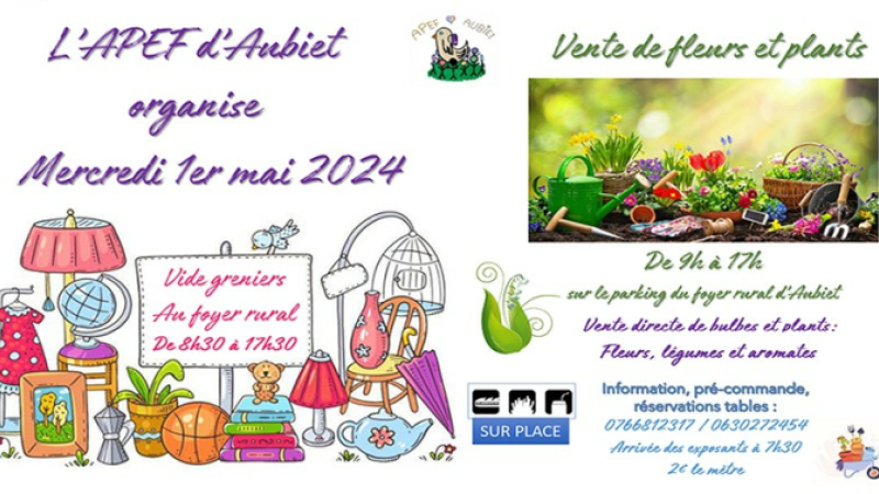 Videz votre grenier, garnissez votre jardin