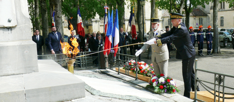 Hommage aux victimes et héros de la déportation