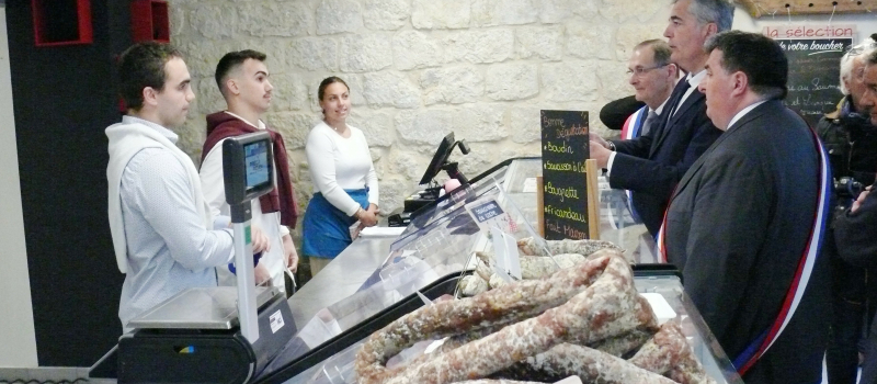 Inauguration de deux nouveaux commerces au centre bourg