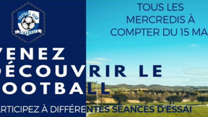 fcm de l'initiation gratuite au football