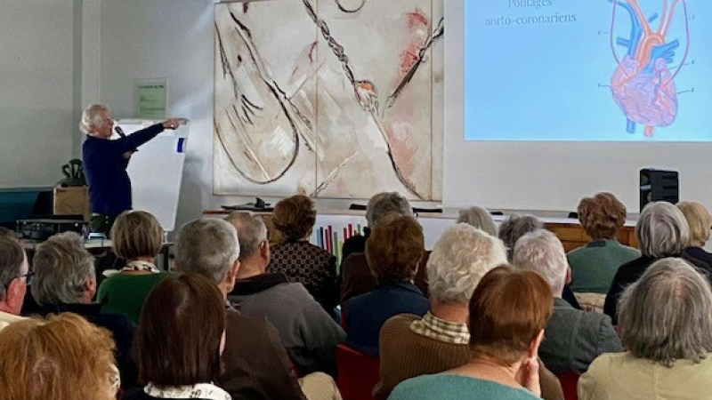 Prévenir les maladies cardiovasculaires : gros succès de la conférence organisée par la Bienfaisance