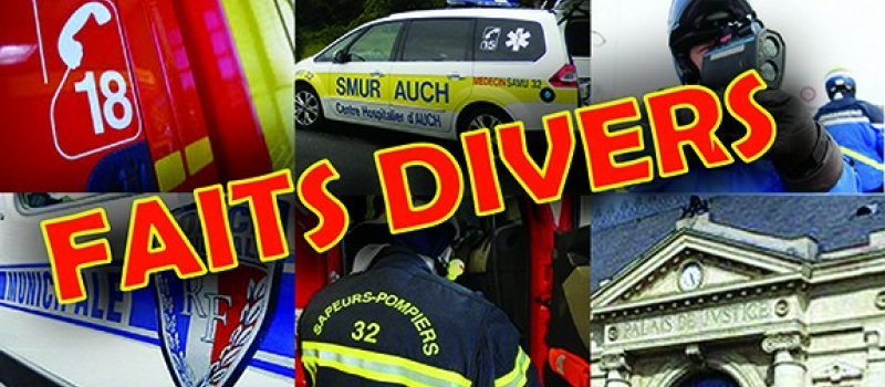 Faits divers accidents et incendie
