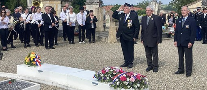 Commémoration du 8 mai depuis un lieu inhabituel