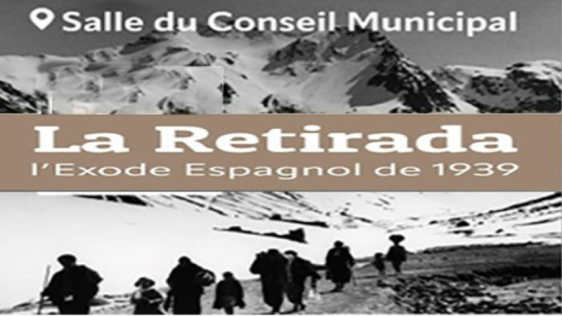 La Retirada, une conférence de Patrick Claude