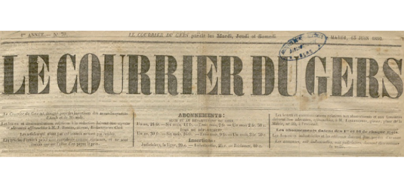 440 journaux anciens d’Occitanie à feuilleter sur Gallica