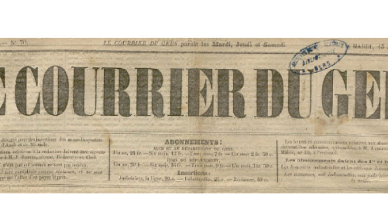 440 journaux anciens d’Occitanie à feuilleter sur Gallica