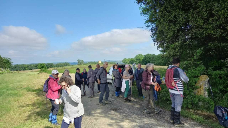Randonneurs des coteaux de Lagardère : randonnée à Masencôme