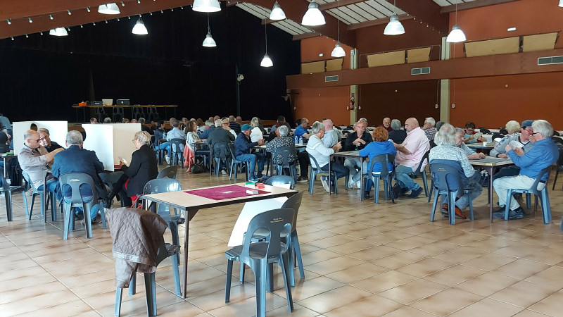 Les taroteurs étaient au rendez-vous du Grand Prix de tarot de L'Excuse vicoise