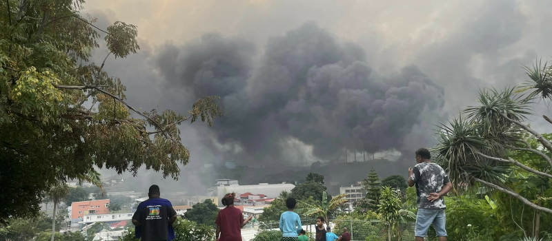 Retour sur ce qui se passe à Nouméa