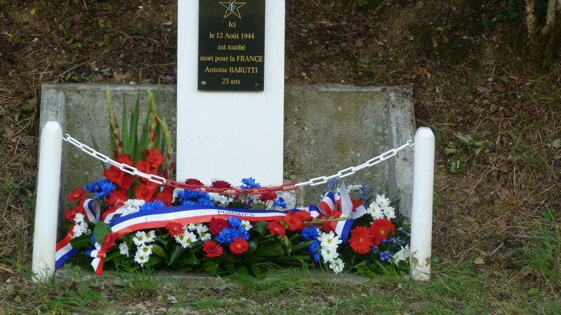 Inauguration de la place du Corps Franc Pommiès