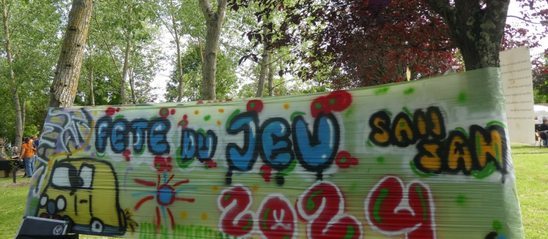 Même le soleil s'était invité à la Fête du Jeu