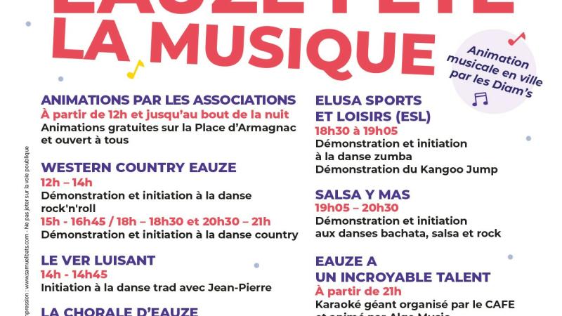 Préparez vous à la fête de la musique !