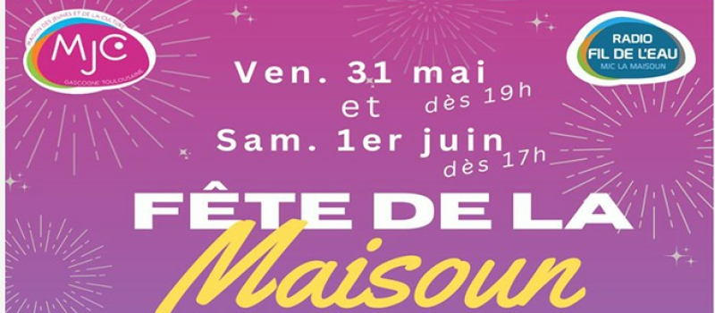 C'est la fête à la Maisoun de l'Isle-Jourdain ce week-end...