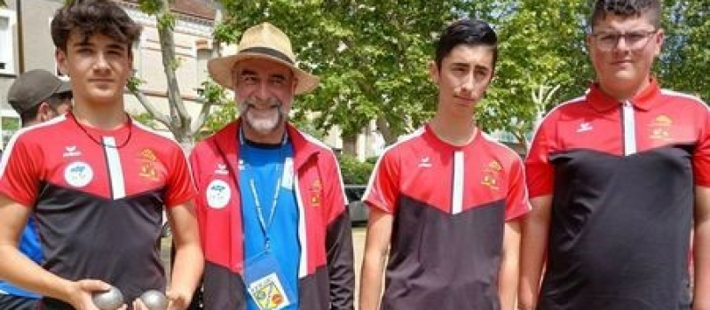Championnat d'occitanie triplette jeunes.