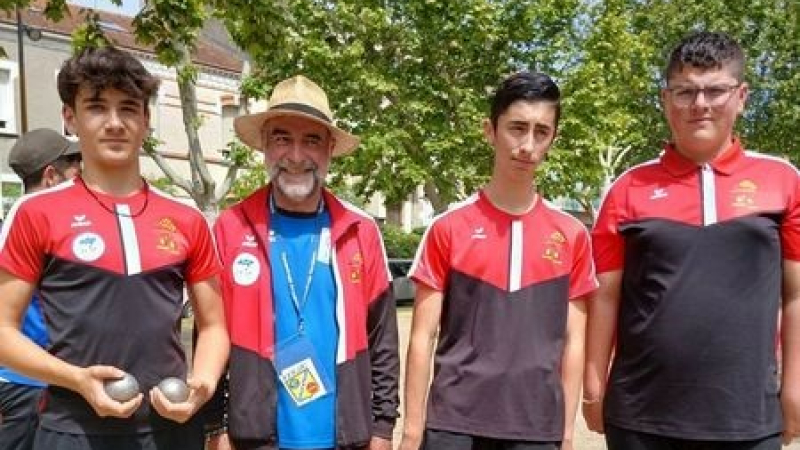 Championnat d'occitanie triplette jeunes.