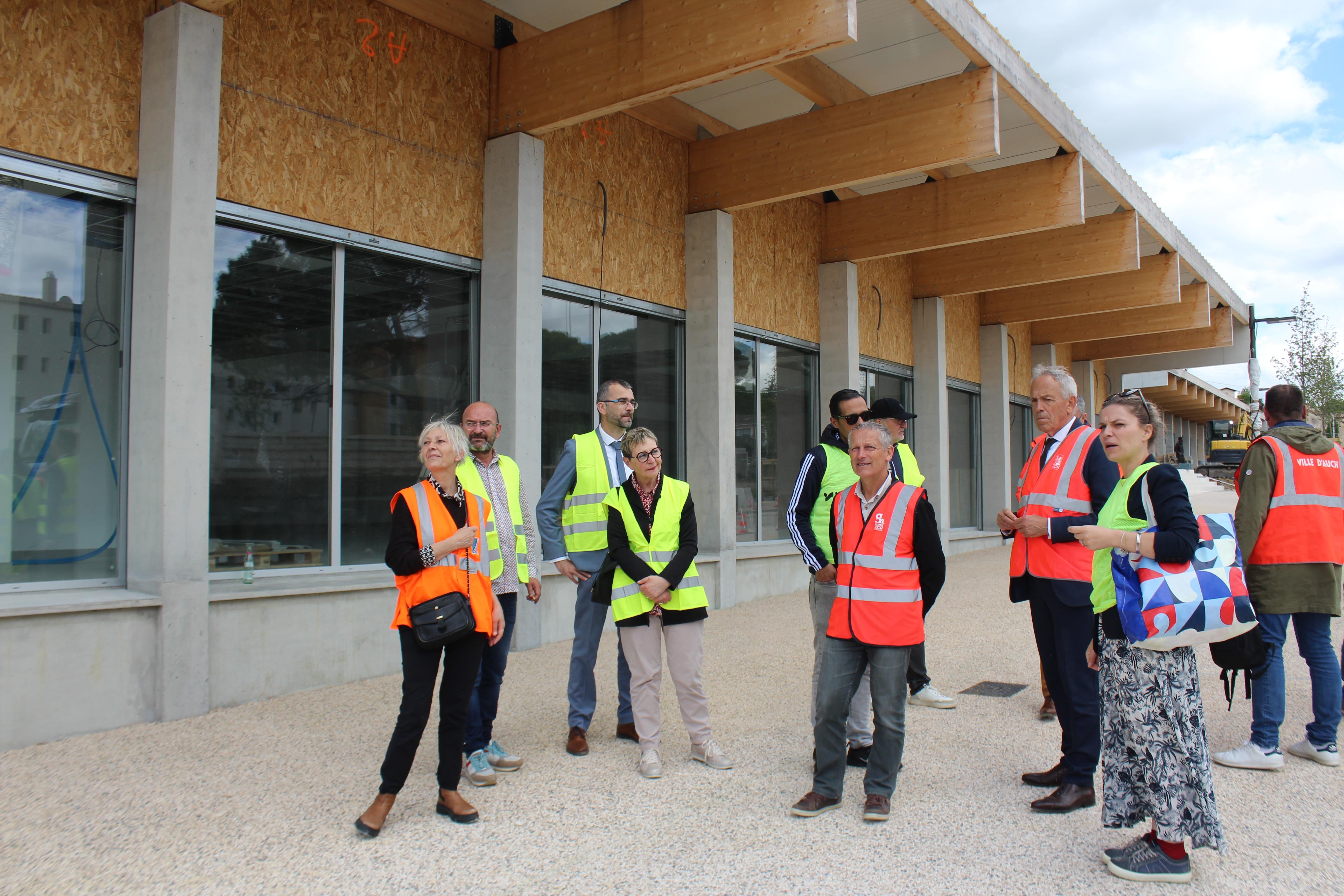 Le futur Centre commercial. Photo : mairie d'Auch.