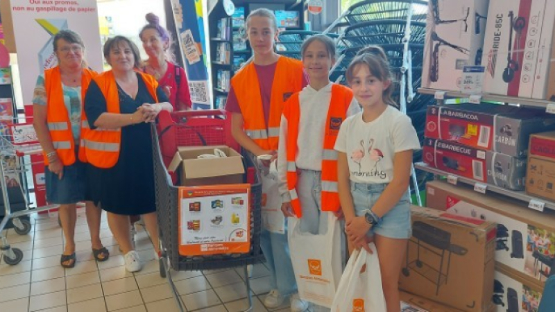 Banque alimentaire : un record avec 39 tonnes alimentaires récoltées
