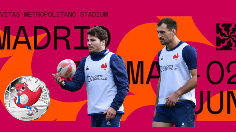 Sevens Madrid: Paulin Riva et Antoine Dupont champions du monde ce dimanche ? à suivre aujourd'hui et demain sur France TV