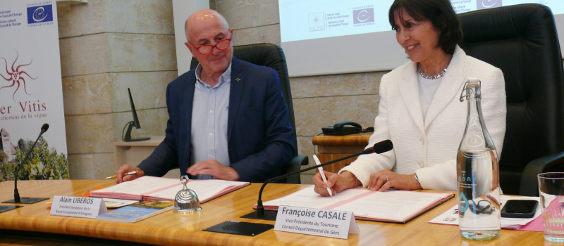 Le Département du Gers conforte ses liens touristiques et culturels autour de "La route européenne  d'Artagnan"