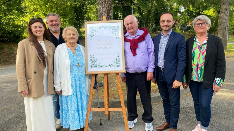 Ce fût une belle fête  avec famille et amis