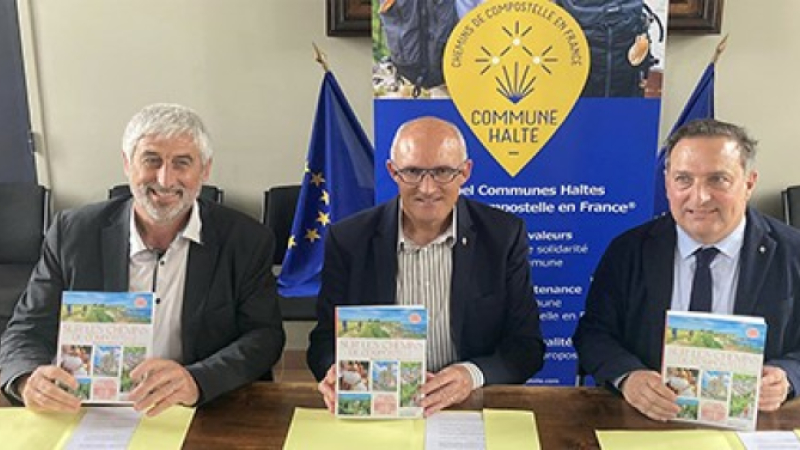 Sur les chemins de Compostelle 3 villes labelisées