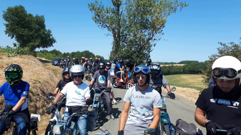 Les 50 km de Riguepeu en mobylette  9e édition approchent : inscrivez-vous !