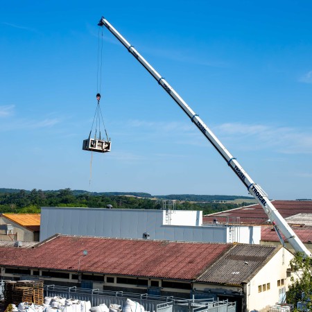 Abattoir : les travaux d’aménagement de  la future chaîne d’abattage ont commencé