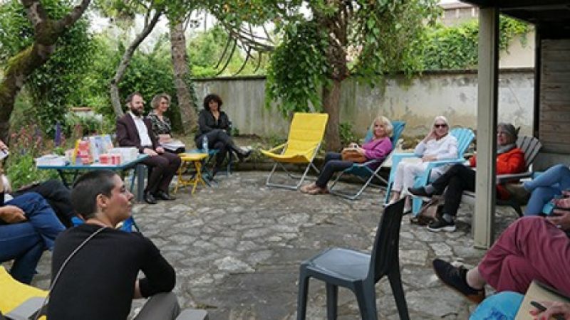De belles rencontres à la médiathèque