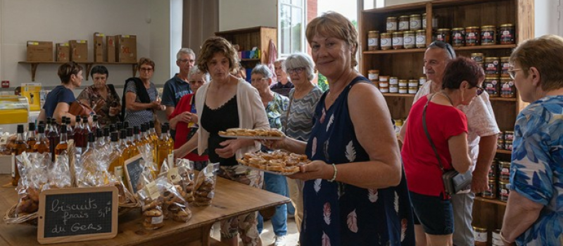 Dégustation à l'ÉPICERIE DE TERMES D'ARMAGNAC