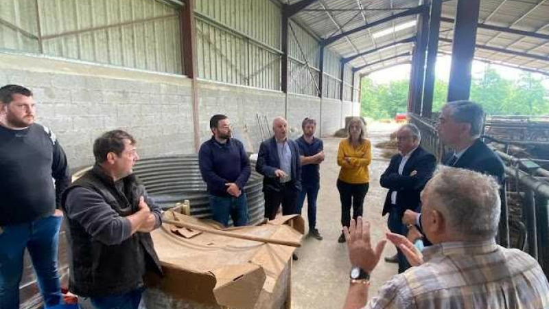 Violents orages de la nuit du 08 au 09 juin dernier : la Fdsea 32 et les jeunes agriculteurs du Gers communiquent
