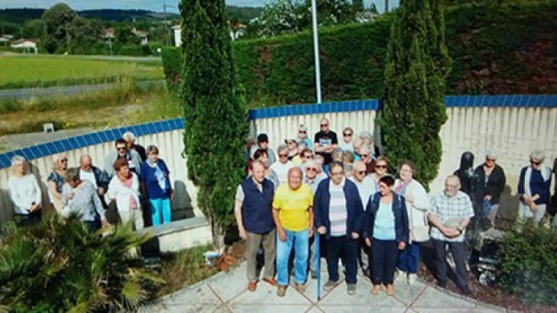 La FNACA savoyarde en visite sur le département