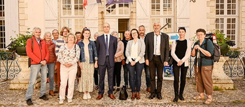Communes Haltes - Chemins de Compostelle en France