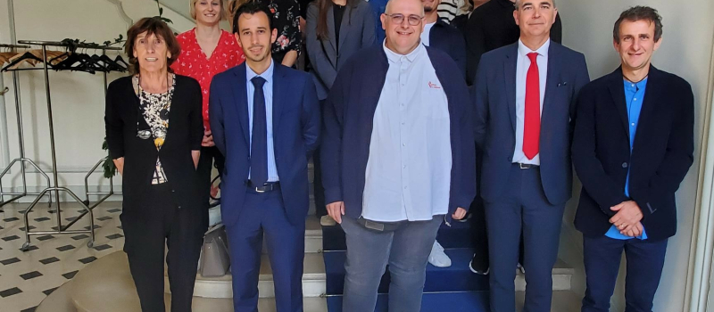 Les  étudiants de BTS GPN  accueillis  à la Préfecture  du GERS pour leur  engagement citoyen au festival des bandas  2024 !