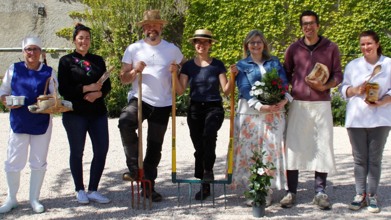 Marché de producteurs Lou Casaou, première bougie